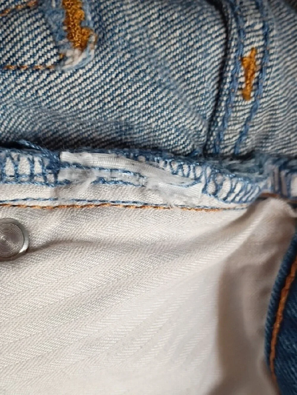 Abercrombie & Fitch The 90's Relaxed High Rise Straight Size 28 Blue Denim Jeans